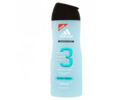 Adidas Гель для душа "3 Extra Fresh" для мужчин, 400 мл